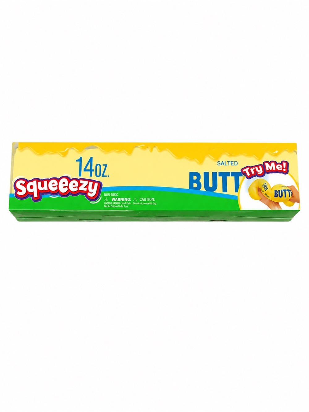 Butter Squeezy Party Favor - Yellow & Green